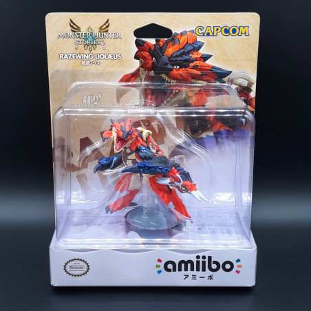 Amiibo Monster Hunter Stories 2 RAZEWING LIOLAEUS RATHA Figure Japan NEW Capcom