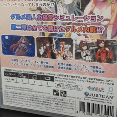 FOOD GIRLS 2 Civil War +Coasters Nintendo Switch Japan Game In ENGLISH NewSealed Visual Novel