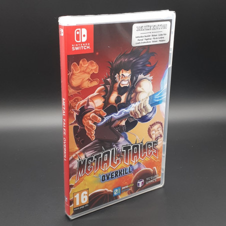 METAL TALES Overkill Deluxe Edition Nintendo Switch Game In EN-DE-ES-IT NEW/NEUF Music Action Shooting
