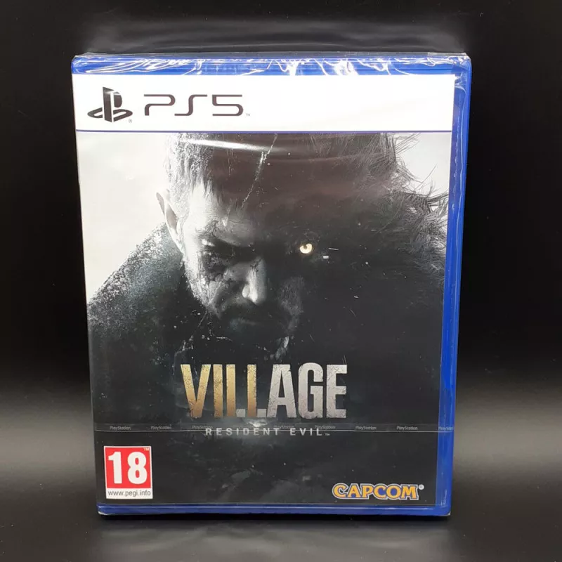 RESIDENT EVIL VIII Village PS5 FR Game in EN-FR-DE-ES-IT NEW