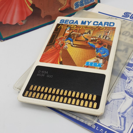 BANK PANIC Sega MY CARD SC-3000 SG-1000 Japan Game Jeu C-53 1985