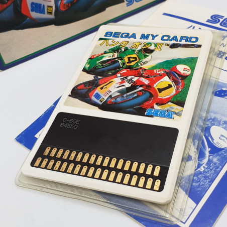 ハングオン II Sega MY CARD SC-3000 SG-1000 MARK III Japan Game Jeu C-60 1985 HangOn