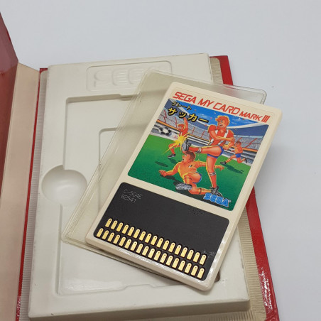 GREAT SOCCER Sega MY CARD MARK III Japan Game Jeu C-504 1985 Football