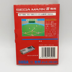 GREAT BASEBALL Sega MY CARD MARK III Japan Game Jeu C-505 1985