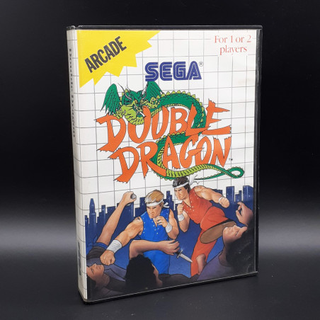 DOUBLE DRAGON Sega Master System USA Game Jeu Arcade Beat them all 1988 DV-LN1
