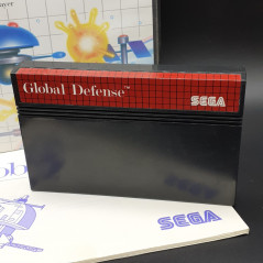 SDI GLOBAL DEFENSE Sega Master System PAL Game Jeu 1988 5102 Mega Cartridge Shmup DV-LN1