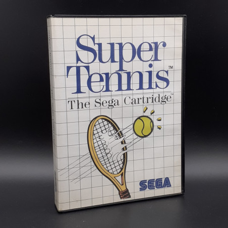SUPER TENNIS Sega Master System PAL Game Jeu 1986 4507 Cartridge DV-LN1