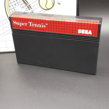 SUPER TENNIS Sega Master System PAL Game Jeu 1986 4507 Cartridge DV-LN1