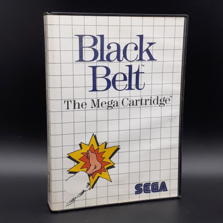 BLACK BELT Sega Master System PAL EUR Game Jeu 1986 5054 Mega Cartridge DV-LN1