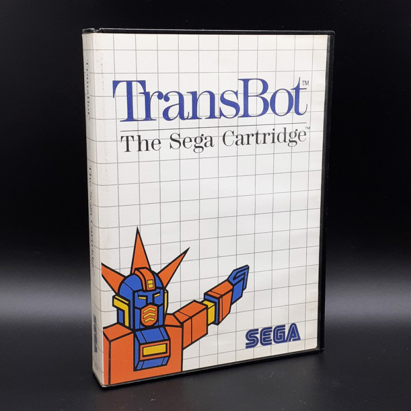 TransBot Sega Master System PAL EURO Game Jeu 1986 4504 Cartridge DV-LN1