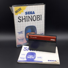 SHINOBI Sega Master System PAL EURO Game Jeu 1988 7009 Arcade Action 2M Cartridge DV-LN1
