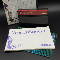 WORLD SOCCER Sega Master System PAL EURO Game Jeu 1987 5059 Mega Cartridge Football