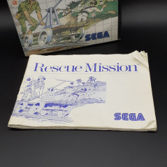 RESCUE MISSION Sega Master System PAL EUR Game Jeu 1988 5106 Mega Cartridge DV-LN1