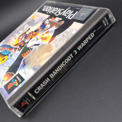CRASH BANDICOOT 3 Warped PS1 PAL FR Game Playstation 1 PS One Platform Sony 1998 DV-LN1