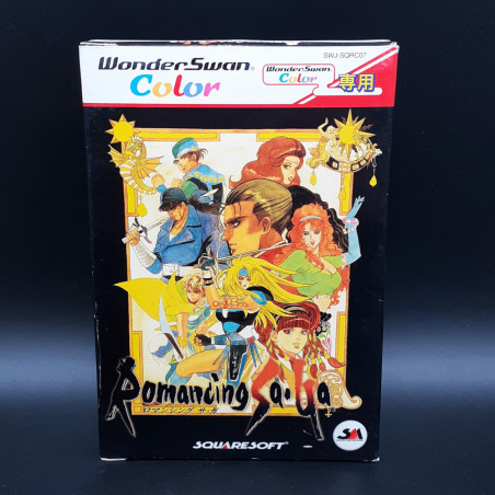 ROMANCING SAGA Bandai Wonderswan Color Japan Game Jeu RPG SquareSoft 2001