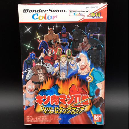 KINNIKUMAN II Dream Tag Match Bandai Wonderswan Color Japan Game Muscle Man 2