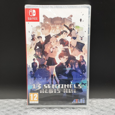 13 SENTINELS Aegis Rim Nintendo Switch Euro Game In FR-EN-DE-ES-IT Neuf/NewSealed Atlus Adventure