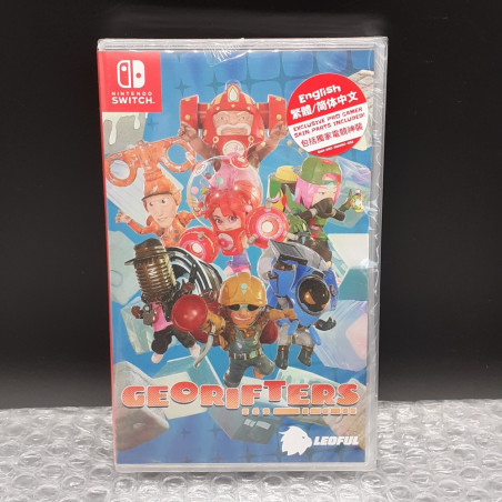 GEORIFTERS Nintendo Switch Asian Game In ENGLISH Neuf/New Sealed 4P Platform