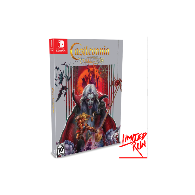 CASTLEVANIA ANNIVERSARY COLLECTION Switch Limited Run Games Classic Edition NEW LRG106