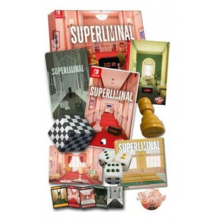 SUPERLIMINAL Collectors Edition Switch Super Rare Games EN-FR-ES-DE-IT-JP-KR NEW