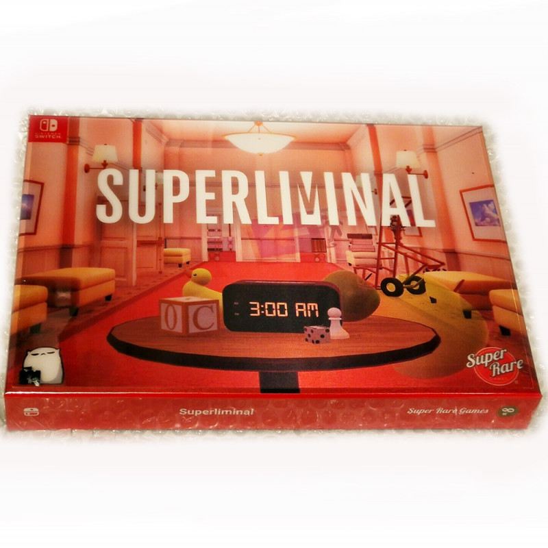 SUPERLIMINAL Collector's Edition Switch Super Rare Games SRG68 (850 Ex!)NewSealed