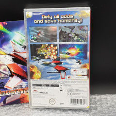 ROLLING GUNNER + OVERPOWER Strictly Limited Game (3000EX.) SLG47+Card SWITCH NEW Shmup