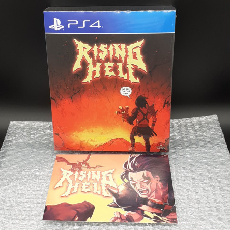 RISING HELL SPECIAL EDITION Strictly Limited Games (800EX!) SLG59+Card PS4 NEW