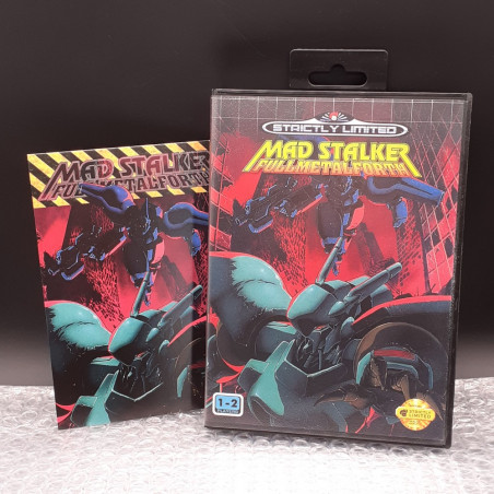 MAD STALKER +Card Strictly Limited Games (700EX!) MEGA DRIVE PAL NEW Megadrive