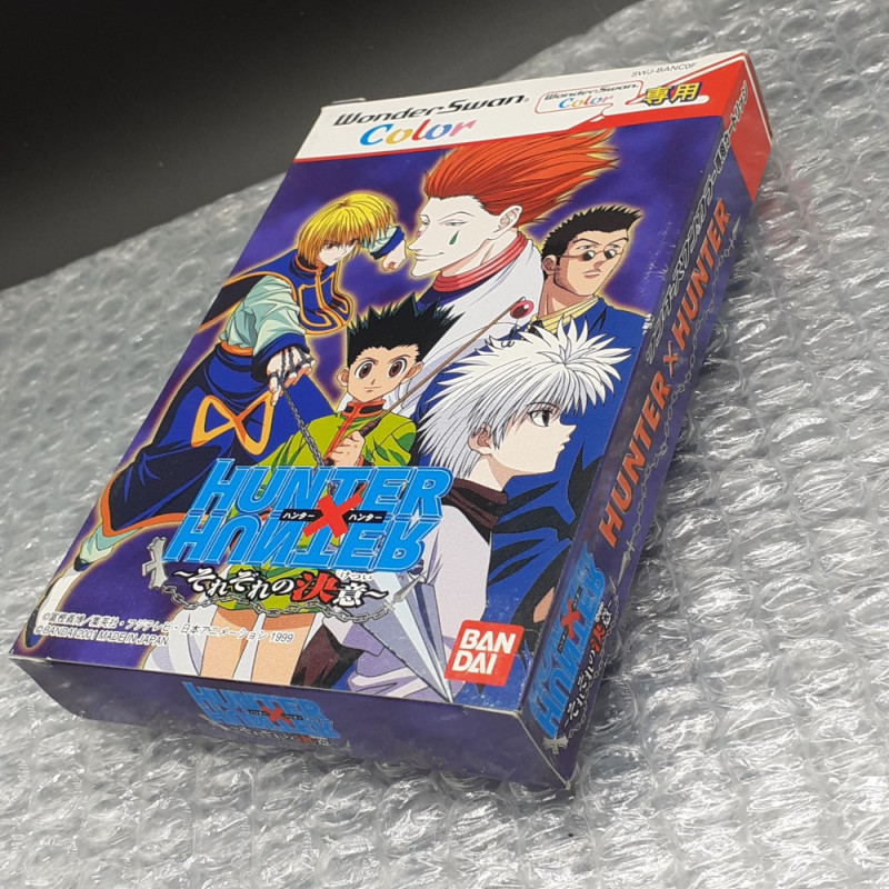 HUNTER x HUNTER Sorezore No Ketsui Wonderswan Color Japan Game Jeu ...