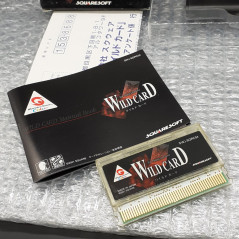 WILD CARD Bandai Wonderswan Color Japan Game Jeu Squaresoft Role Playing Card