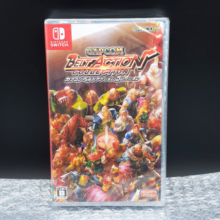 CAPCOM BELT ACTION COLLECTION Nintendo Switch Japan Game In Multilanguage NEW Compilation beat’em up 4976219099042 Nintendo