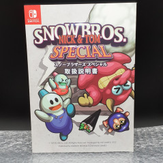 SNOW BROS. SPECIAL +Book&Stickers Game In ENGLISH Nintendo Switch Japan NEW Snowbros Nick&Tom Platform