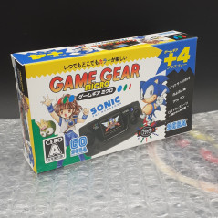 Console Sega Game Gear Micro Black Japan NEW (4 games Included Sonic, Puyo, Outrun, Royal Stone)