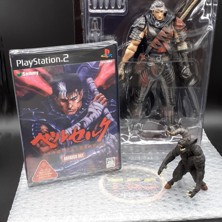 BERSERK Millennium Falcon BRANDED BOX Figure Limited Edition PS2 Japan NEW+Bonus