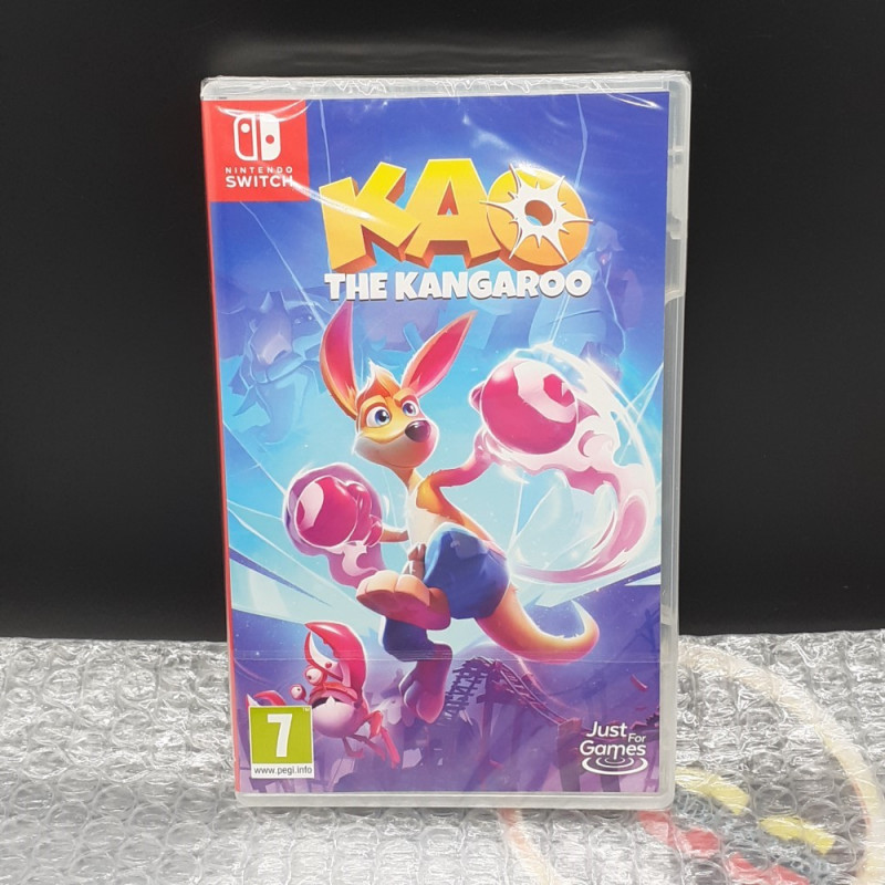 KAO THE KANGAROO Nintendo Switch Euro Game in EN-FR-ES-IT-DE-PT-JP-KR NEW Sealed Platform Action