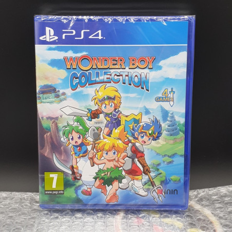 WONDER BOY COLLECTION (4games) PS4 Euro Ver.NEW Monster World IV Land (EN-FR-ES-IT-DE)