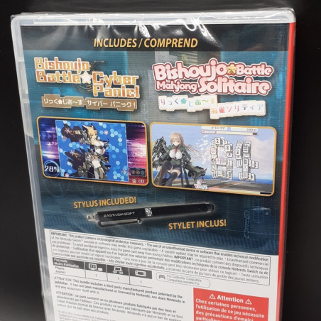 BISHOUJO BATTLE: DOUBLE STRIKE (2Games+Stylus) Switch Euro Game in ENGLISH NEW