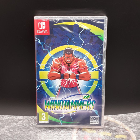 WINDJAMMERS (3000Ex.) SWITCH Pix'N Love Games NEW(EN-FR-ES-DE-IT)FlyingPowerDisc