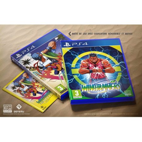 WINDJAMMERS First Edition (2000Ex.) PS4 Pix'N Love Games NEW(EN-FR-ES-DE-IT) Flying Power Disc