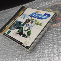 INITIAL D (+Obi/Hagaki&Sticker!) Sega Saturn Japan Game Kodansha Racing 1998