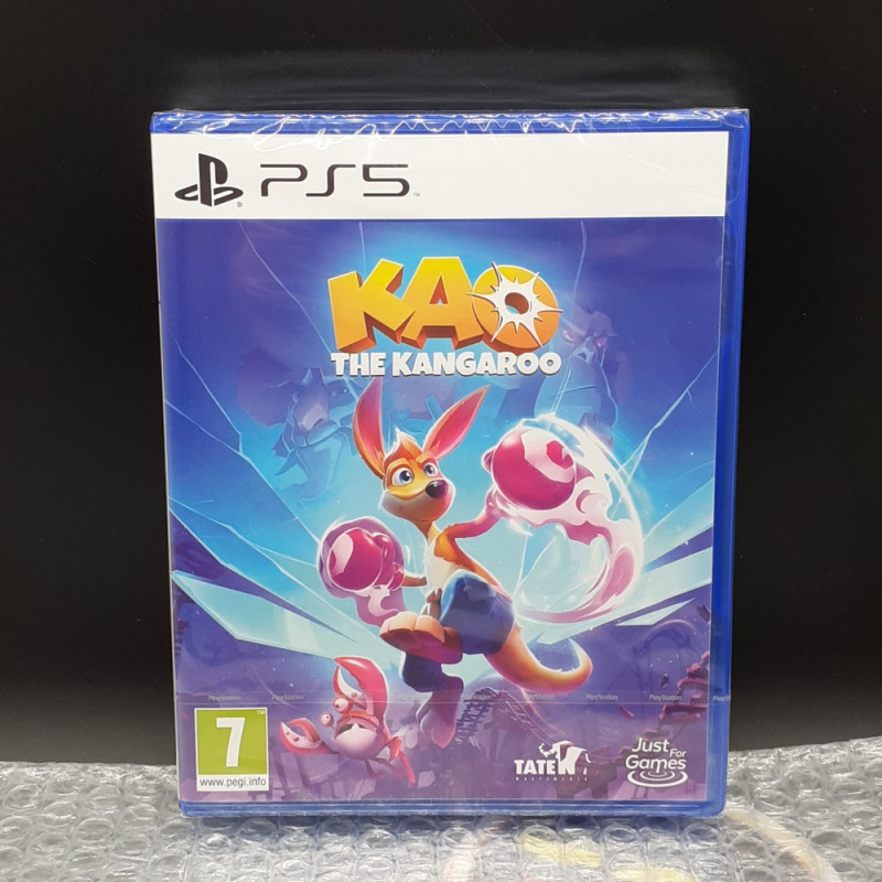 KAO THE KANGAROO PS5 Euro Game in EN-FR-ES-IT-DE-PT-JP-KR NEW Sealed Platform Action