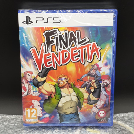 FINAL VENDETTA PS5 Euro Game In EN-FR-DE-ES-IT-PT-NL-JP-KR NEW Beat'em All