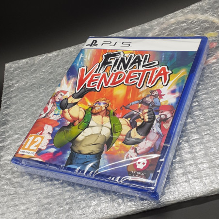 FINAL VENDETTA PS5 Euro Game In EN-FR-DE-ES-IT-PT-NL-JP-KR NEW Beat'em All