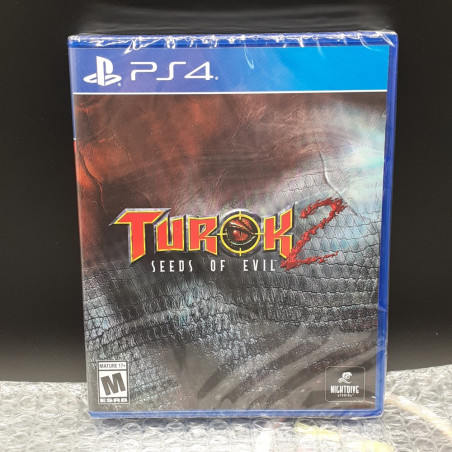 TUROK 2 PS4 Limited Run Games LRG424 Neuf/New Sealed PS5-Playstation 4 LR-P303