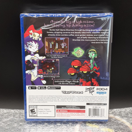 SHANTAE Risky's Revenge Director's Cut PS5 Limited Run Games LRG004 NEW PS5