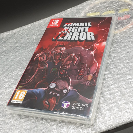 ZOMBIE NIGHT TERROR Nintendo SWITCH Euro Game in EN-FR-ES-DE-PT NEUF/NEW Sealed Action Reflexion