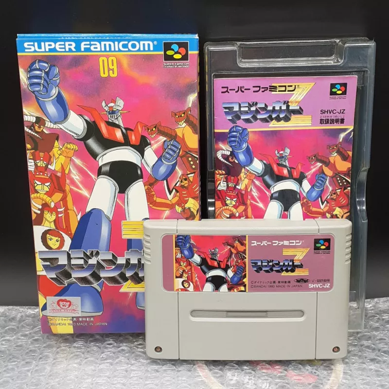 マジンガーZ MAZINGER Z Super Famicom Japan Game Nintendo SFC Gō