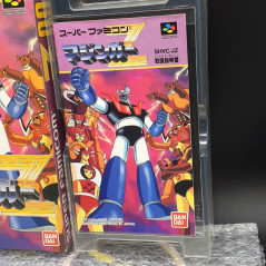 MAZINGER Z Super Famicom Japan Game Nintendo SFC Gō Nagai Bandai 1993 SHVC-JZ