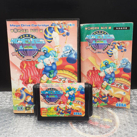 Wonder Boy III Monster Lair Sega Megadrive Japan Ver. Action Mega Drive 1990
