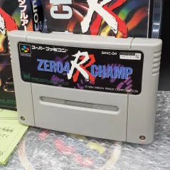 ZERO4 CHAMP RR (Double R) Super Famicom Japan Game Nintendo SFC Zero 4  Racing SHVC-Q4